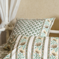 Aprajita - Teal Bed Set