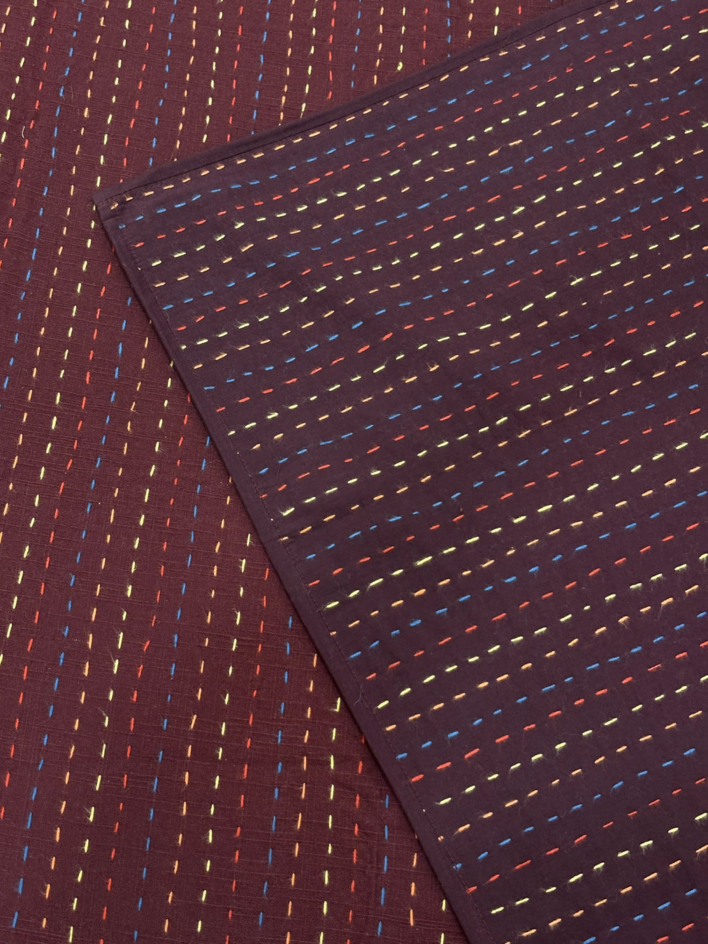 Dhvani Bed Set - Maroon