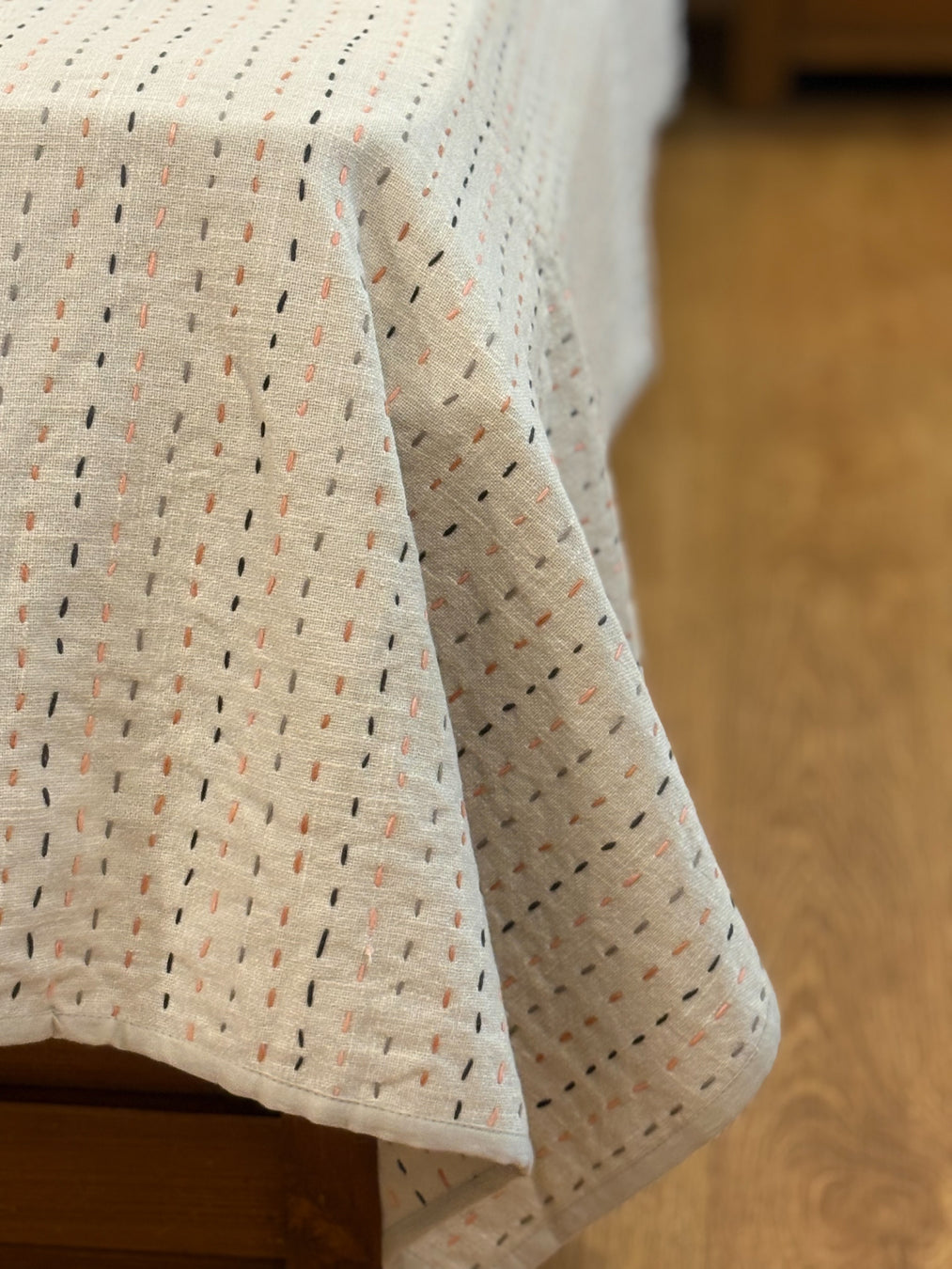 Captivating Comfort: Hand Block Printed Adira Pants in Burgundy