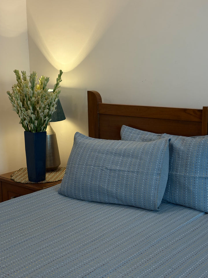 Dhvani Bed Set - Blue