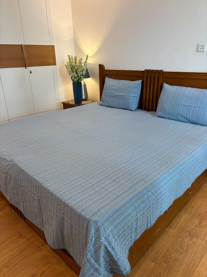Dhvani Bed Set - Blue